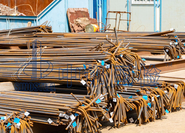 建筑工地鋼筋